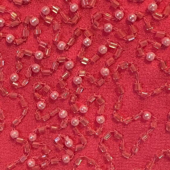 Jkara || Flamingo, pink with embellishments throughout. Size large. - Picture 5 of 13